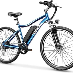 Bicicleta eléctrica. Bicicleta eléctrica TotGuard para adultos, Ebike de 26  pulgadas de 350 W, bicicleta eléctrica de montaña de 19.8 MPH, batería de
